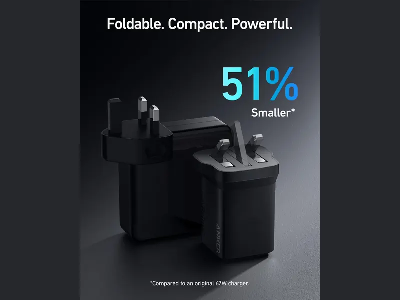 Anker Prime 67 W GaN charger (3 ports) (3/4)