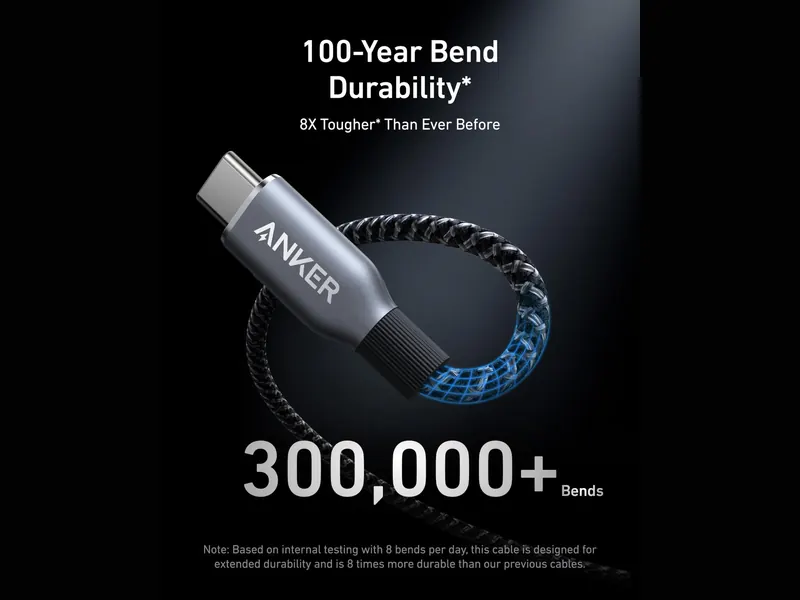 Anker Prime 240 W braided USB-C cable (2/4)