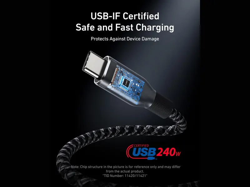 Anker Prime 240 W braided USB-C cable (4/4)