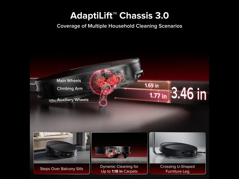 Roborock Saros 20 robot vacuum and mop (2/3)