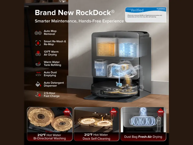 Roborock Saros 20 robot vacuum and mop (3/3)